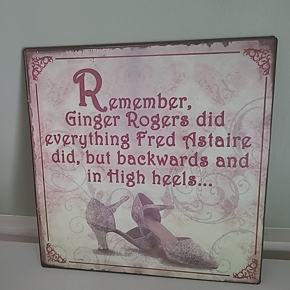 Ginger Roger's Sign